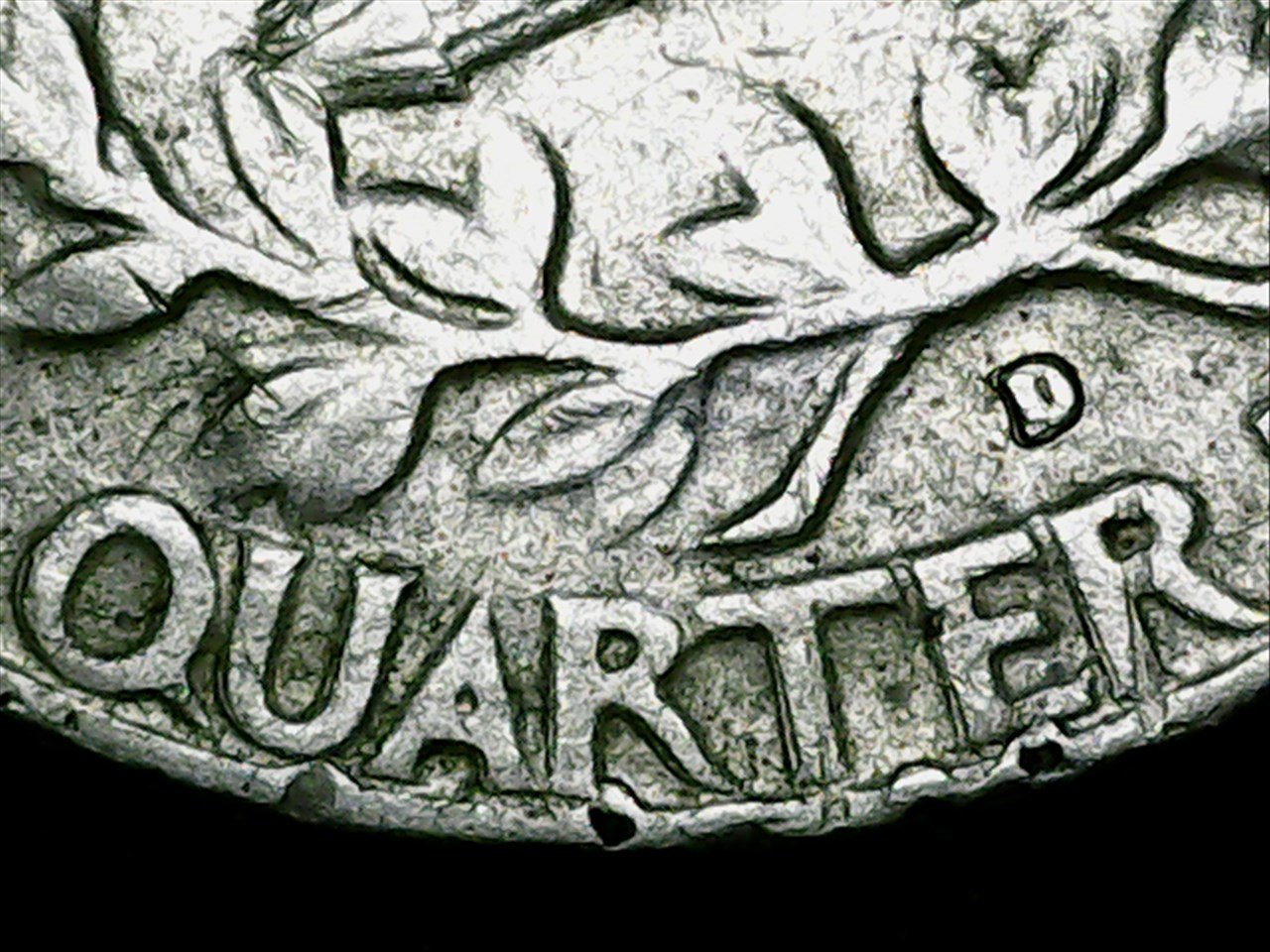 1964-D-Washington-Quarter-DDR-Or-MD